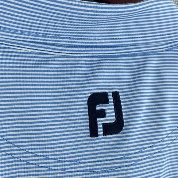 Foofjoy Golf Polo Shirt Mens XL Blue 1432 - Picture 5 of 9